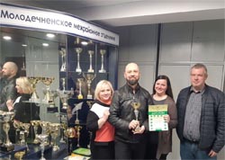 Команда филиала «Энергосбыт» стала призером соревнований по стрельбе в Молодечно