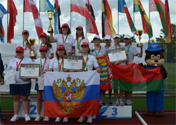 В г.Молодечно на базе ГУ «Олимпик-2011» прошел Чемпионат мира по городошному спорту