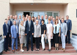 На базе філіяла "Мінскія цеплавыя сеткі" прайшла Савет дырэктараў РУП "Мінскэнерга"